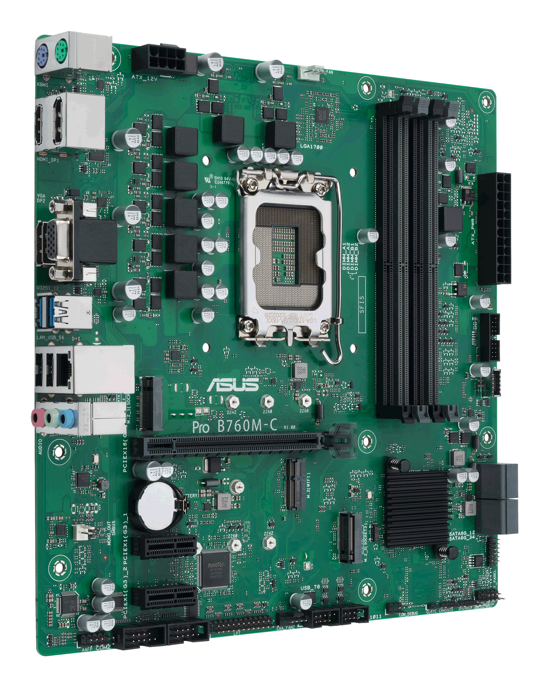 ASUS PRO B760M-C-CSM Intel B760 LGA 1700 micro ATX - Image 3