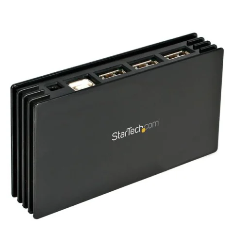 StarTech.com 7 Port Black USB 2.0 Hub - TAA