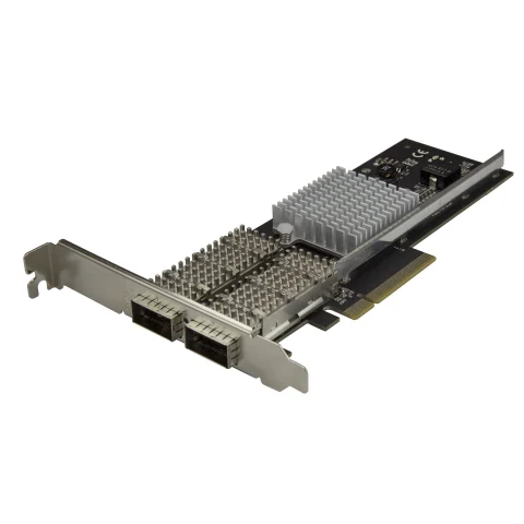 StarTech.com Dual Port 40G QSFP+ Network Card - Intel XL710 Open QSFP+ Converged Adapter - PCIe 40 Gigabit Ethernet Serv