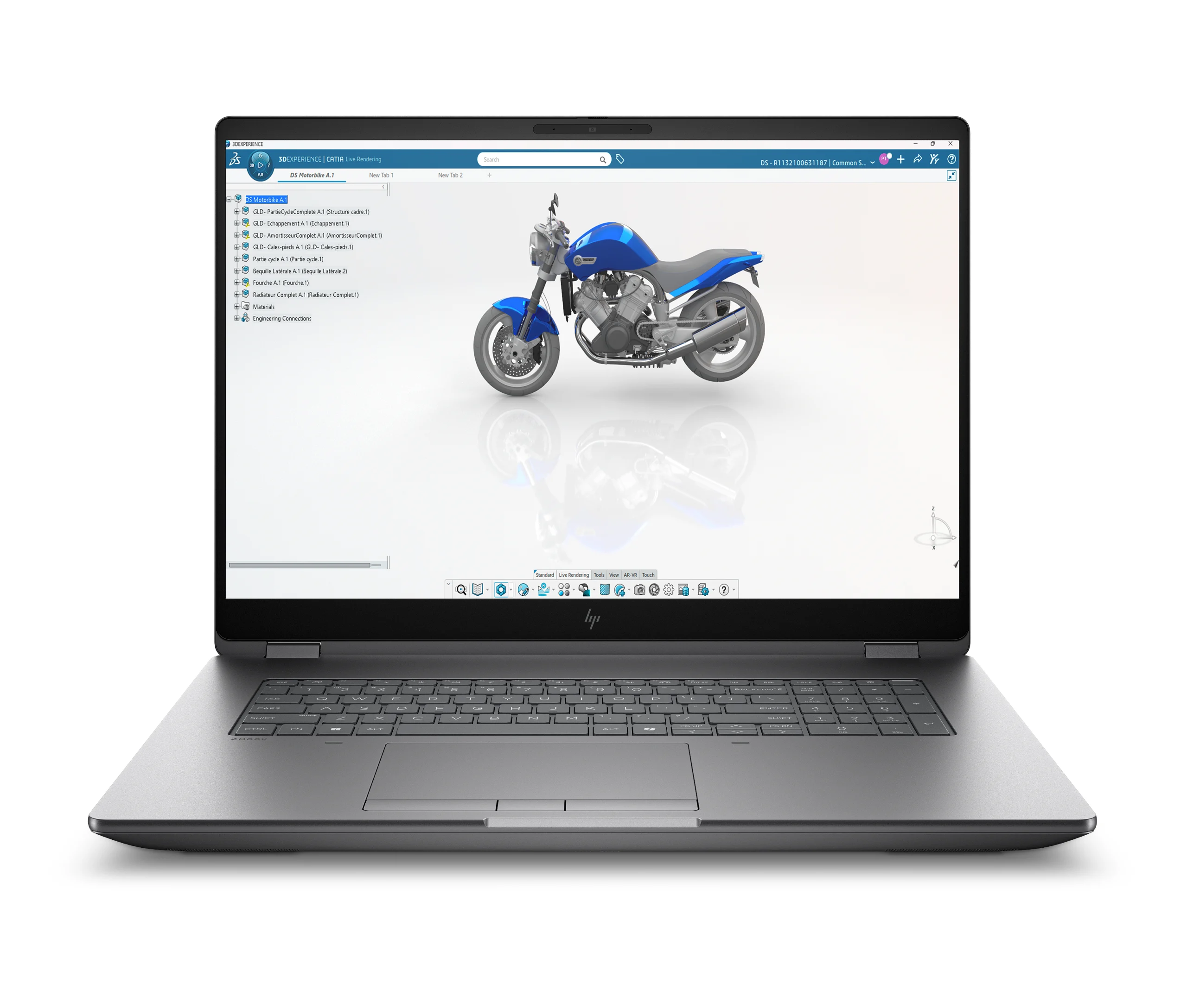 HP ZBook Fury G1i Data Science Intel Core Ultra 9 285HX Mobile workstation 45.7 cm (18") WQXGA 64 GB DDR5-SDRAM 1 TB SSD