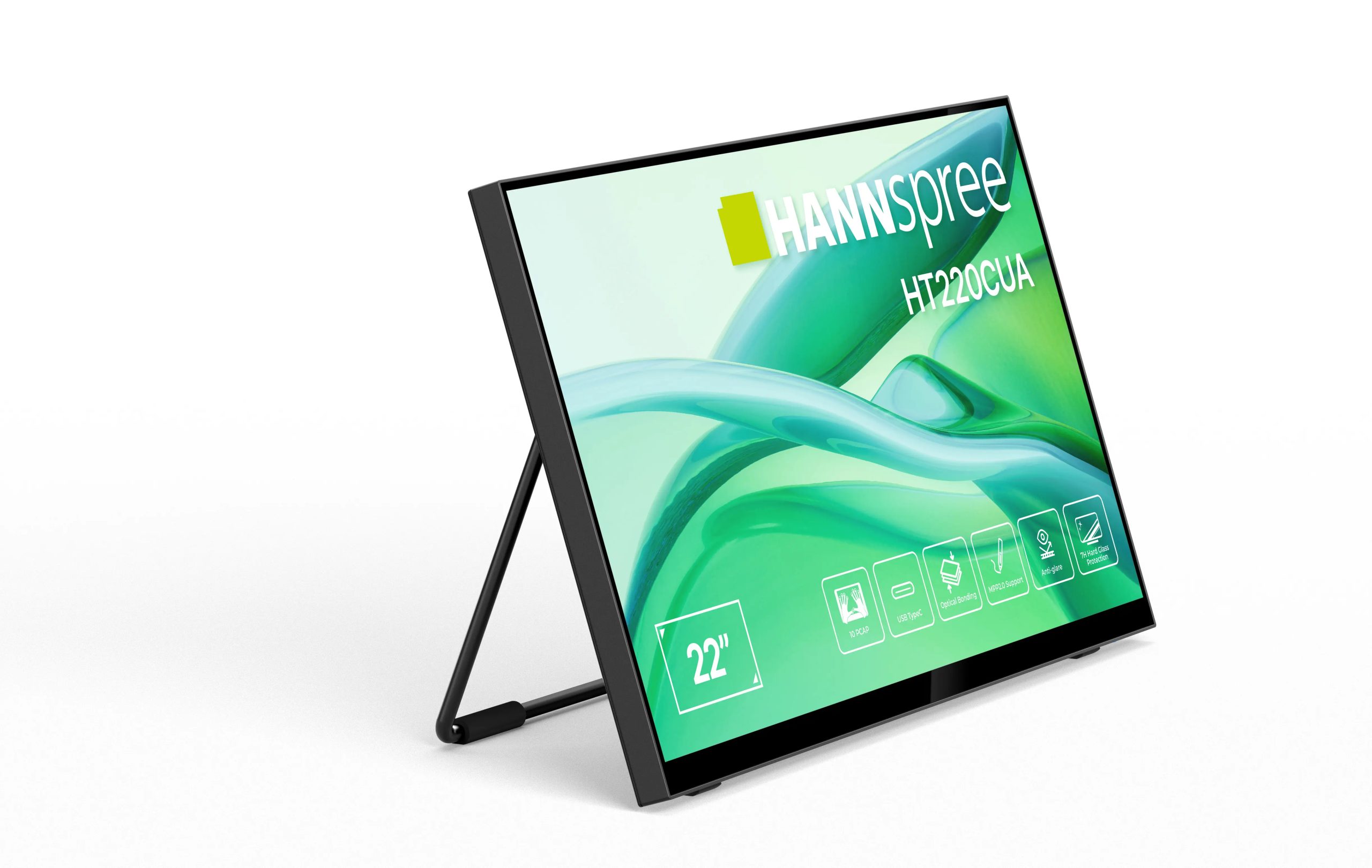 Hannspree HT220CUA computer monitor 54.5 cm (21.4") 1920 x 1080 pixels Full HD LED Touchscreen Black - Image 2