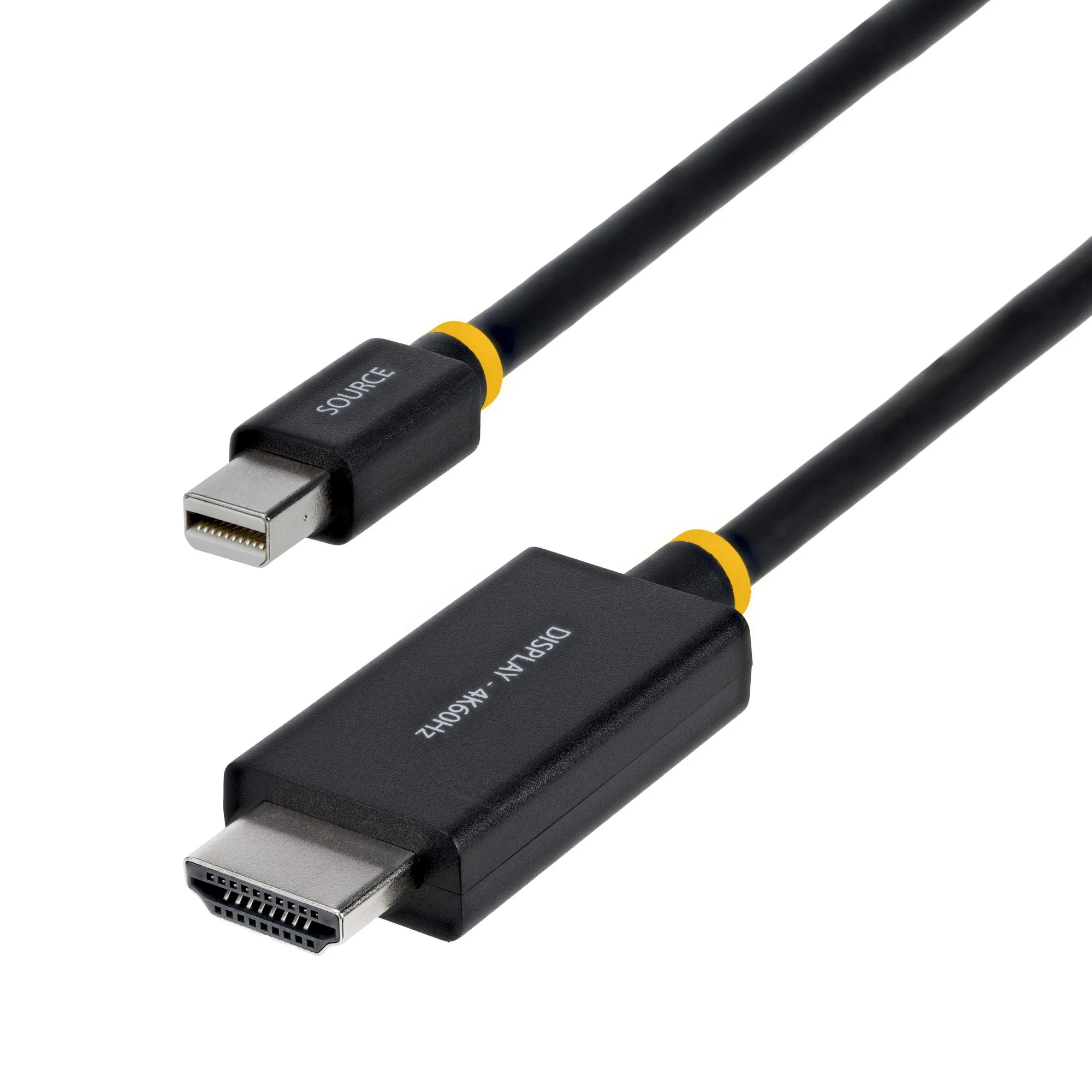 StarTech.com 2m (6ft) Mini DisplayPort to HDMI Adapter Cable, 4K 60Hz with HBR3/HDCP 2.3/DPCP, MDP to HDMI 2.0, Active V - Image 2