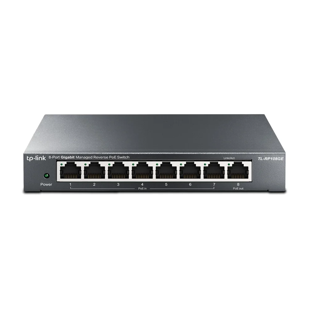 TP-Link Omada 8-Port Gigabit Managed Reverse PoE Switch