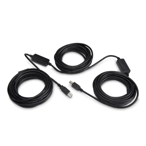 StarTech.com 65ft (20m) Active USB 2.0 A to B Cable, Long USB Cable, USB Printer Cable, 1x USB A (M), 1x USB B (M), Blac