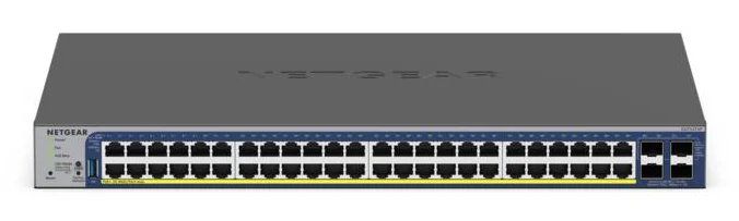 NETGEAR 52-Port PoE Gigabit/10G Stackable Smart Switch (GS752TXP) - Image 2