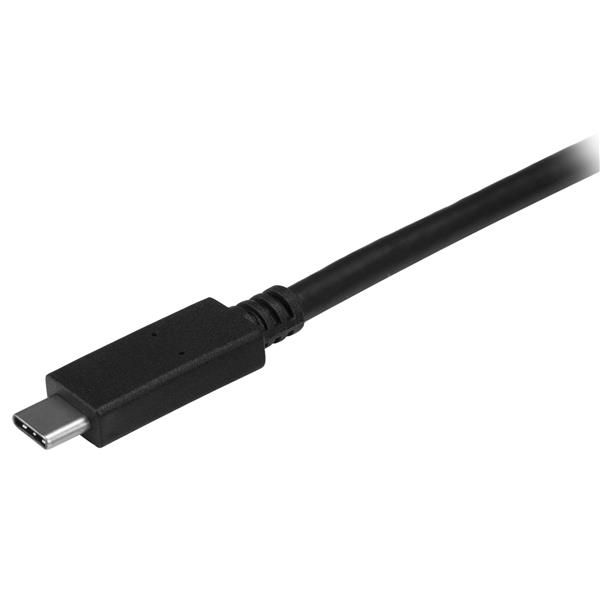 StarTech.com 6.6ft (2m) USB-C Cable, USB 5Gbps, 60W (3A) Power Delivery, 4K 60Hz DP Alt Mode, TPE Jacket - Thunderbolt C - Image 3