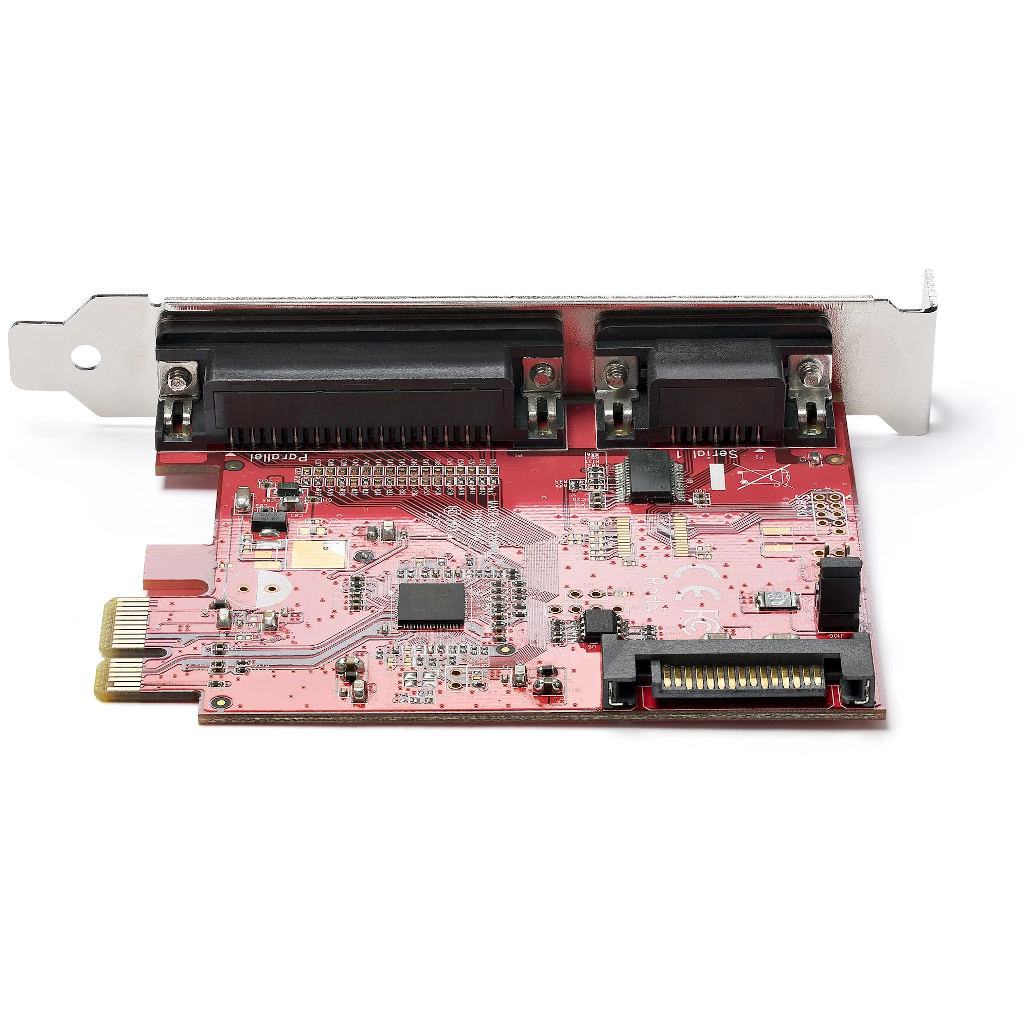 StarTech.com PCIe Card with Serial and Parallel Port - PCI Express Combo Adapter Card with 1x DB25 Parallel Port & 1x RS - Image 2