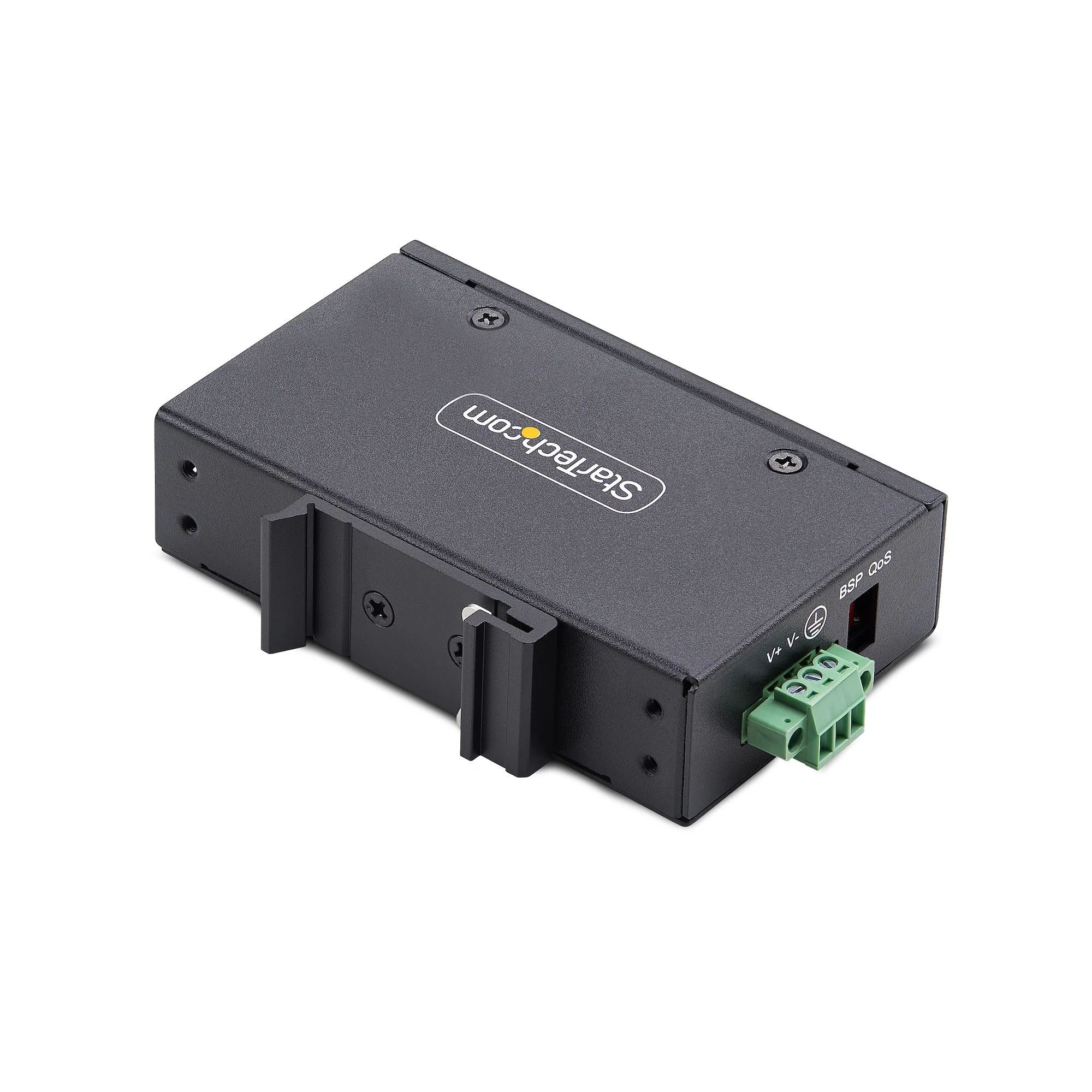 StarTech.com 5-Port Unmanaged Industrial Network Switch, 100/1000 Ethernet, DIN Rail/Wall-Mountable, Rugged IP30 Gigabit - Image 2