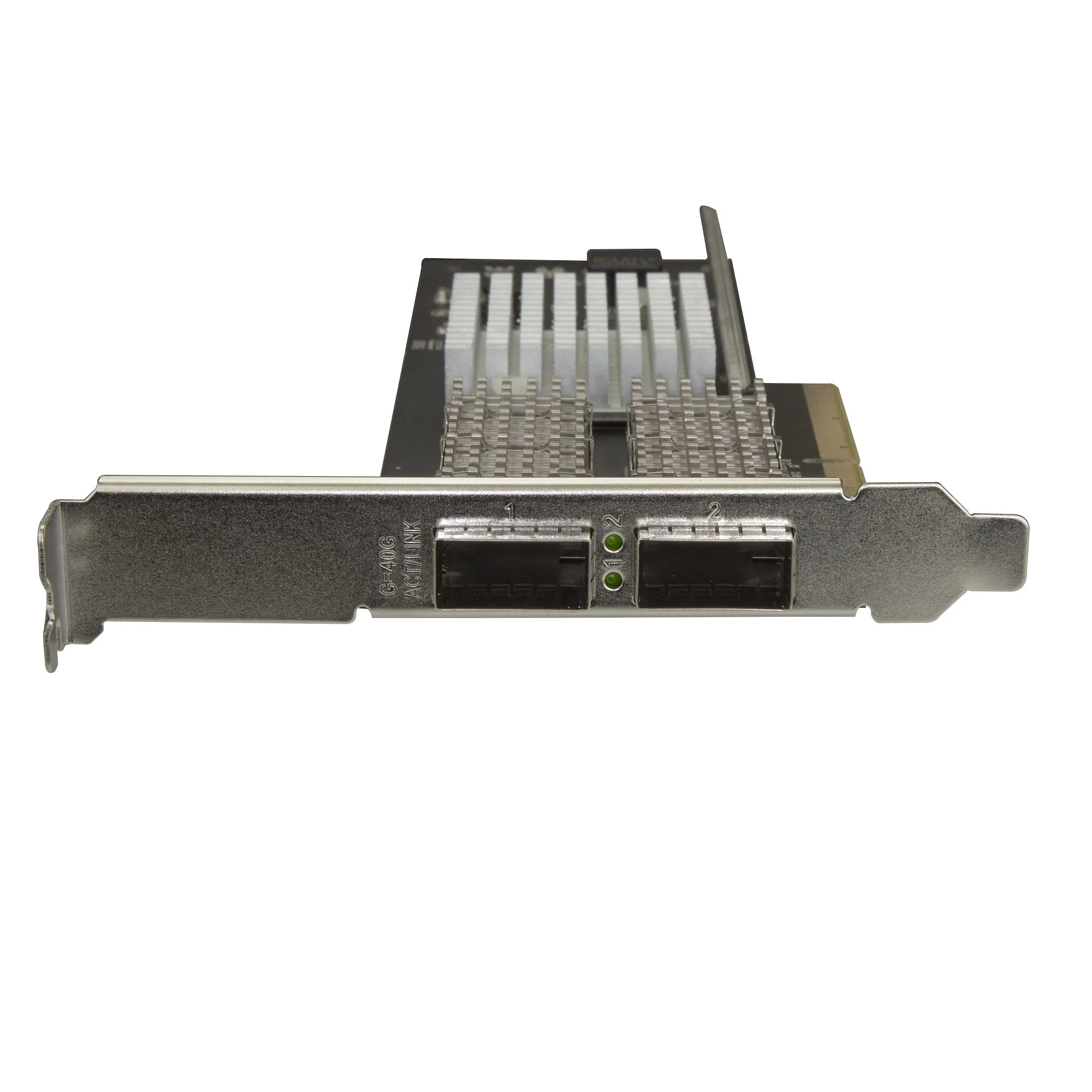 StarTech.com Dual Port 40G QSFP+ Network Card - Intel XL710 Open QSFP+ Converged Adapter - PCIe 40 Gigabit Ethernet Serv - Image 2
