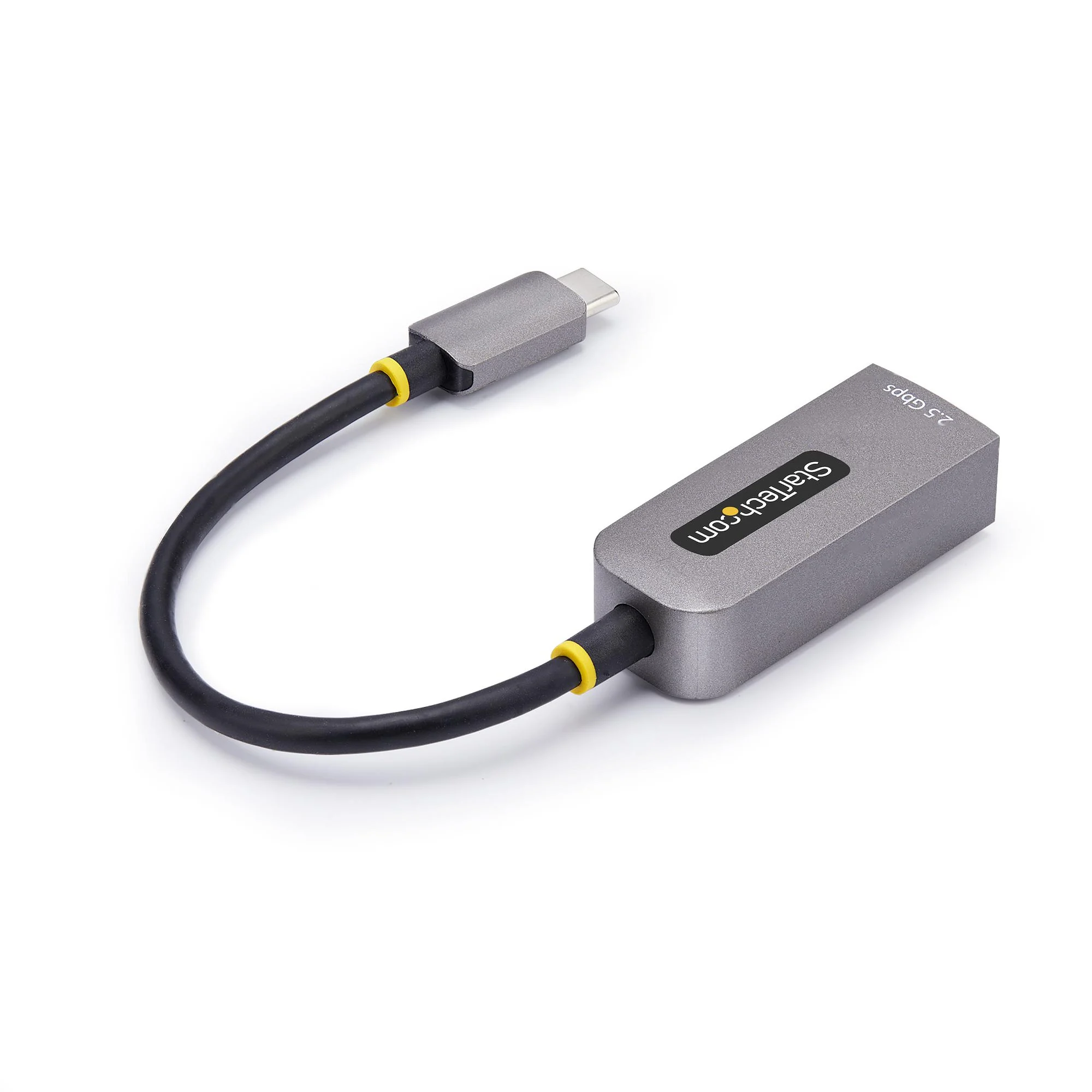 StarTech.com 2.5GbE USB-C to Ethernet Adapter, NBASE-T NIC, USB 3.0 Type-C 2.5/1G Multi Speed Network, Thunderbolt Compa - Image 2