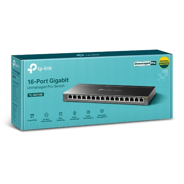 TP-Link 16-Port Gigabit Unmanaged Pro Switch - Image 3