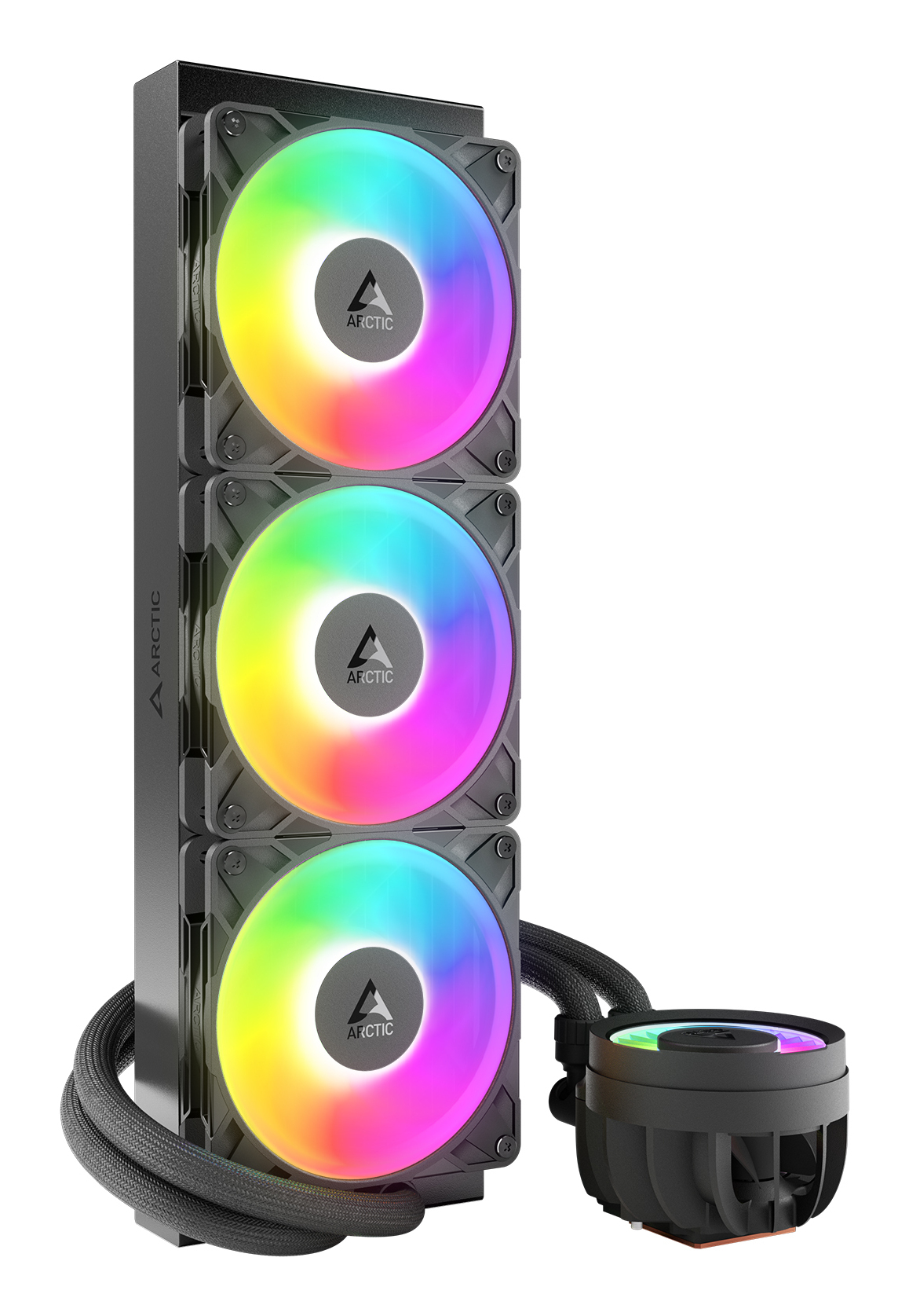 ARCTIC Liquid Freezer III Pro 360 A-RGB - Multi Compatible All-in-One CPU Water Cooler with A-RGB - Image 2