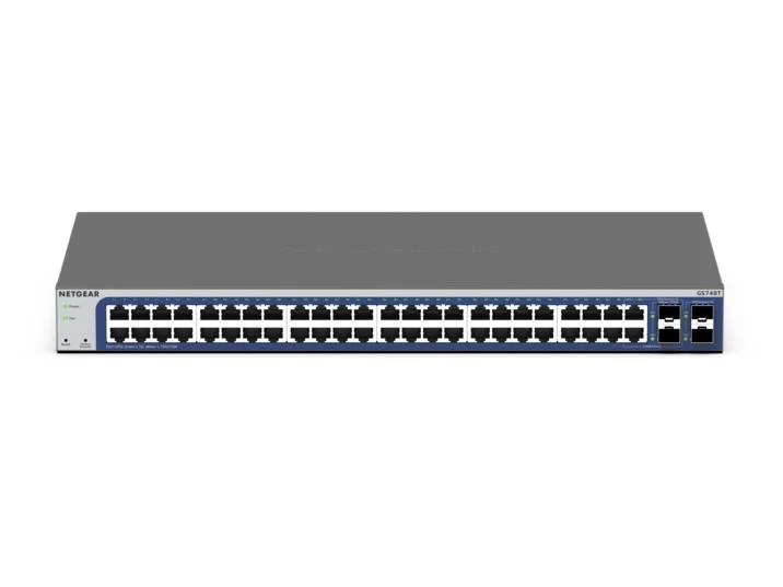 NETGEAR GS748T Managed L2/L3/L4 Gigabit Ethernet (10/100/1000) Black, Grey - Image 3