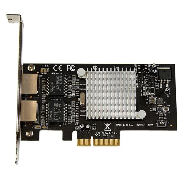 StarTech.com Dual Port PCI Express (PCIe x4) Gigabit Ethernet Server Adapter Network Card - Intel i350 NIC - Image 2