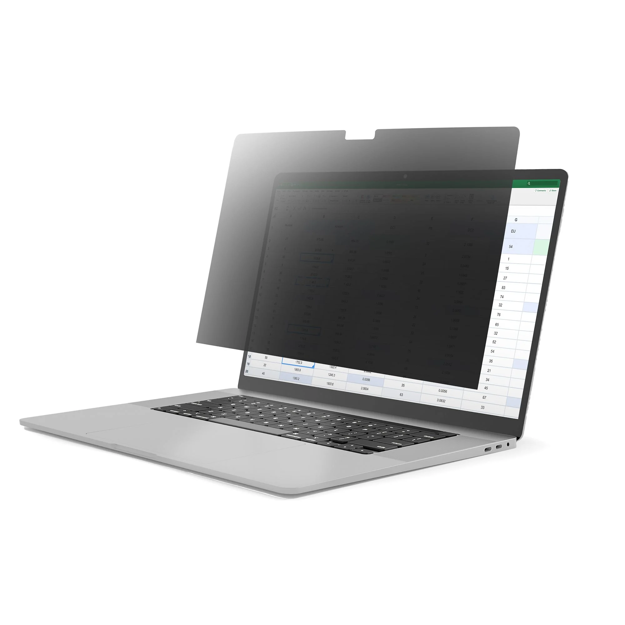 StarTech.com 14-inch MacBook Pro M1 M2 M3 M4 Flip-Over Laptop Privacy Screen, Blue Light Screen Protector, Double-Sided