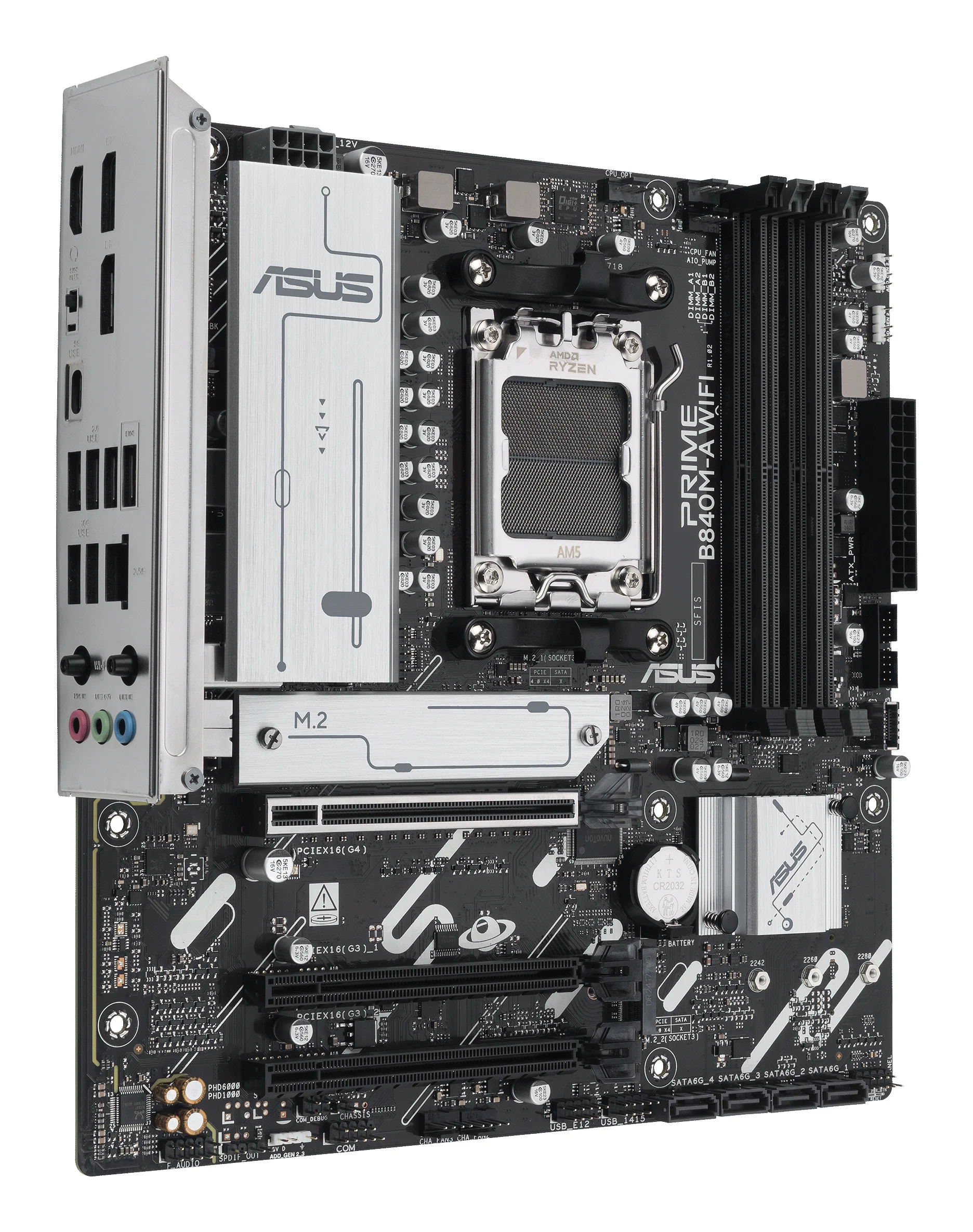 ASUS PRIME B840M-A WIFI AMD B840 Socket AM5 micro ATX - Image 3