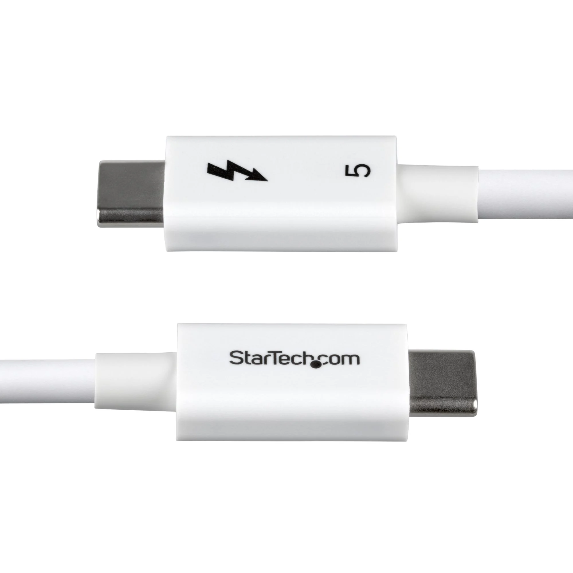 StarTech.com 2.6ft (80cm) Thunderbolt 5 Cable, 80Gbps/Up to 120Gbps, 240W PD, 8K 60Hz, Certified Thunderbolt Cable, Comp - Image 3