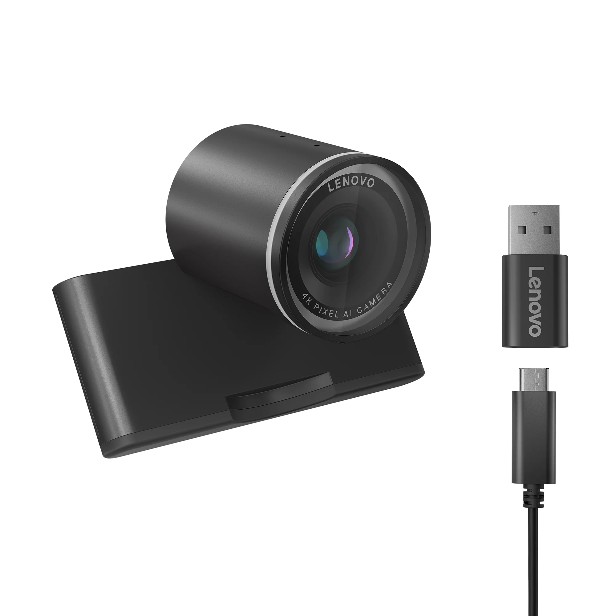 Lenovo 4XC1Q25246 webcam 8 MP 1920 x 1080 pixels USB-C Black - Image 2