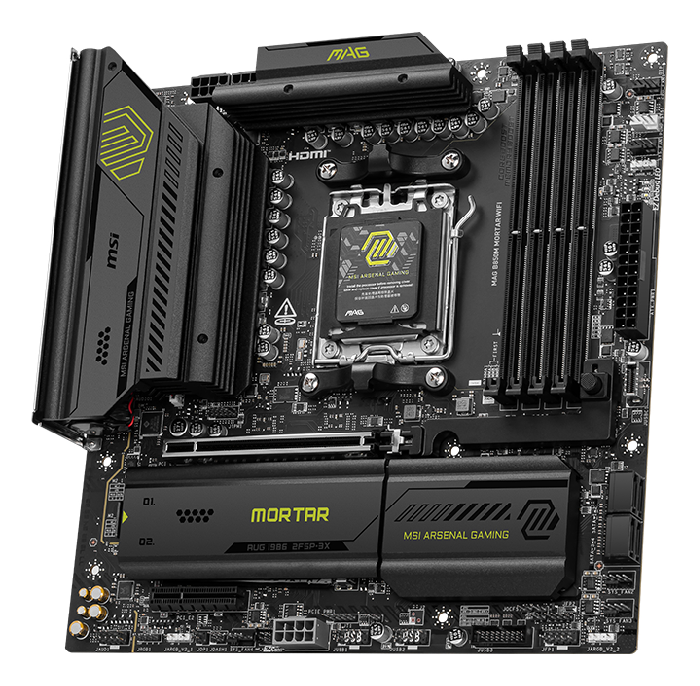 MSI MAG B850M MORTAR WIFI motherboard AMD B850 Socket AM5 micro ATX - Image 3